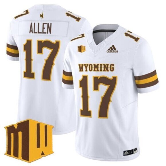Mens Youths Josh Allen Vapor Stitched White Jersey - Picture 1 of 1